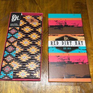 Red Dirt Hat Co Rodeo Wallet Country Southwest Genuine Leather